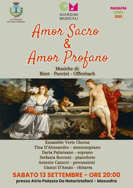 Amor sacro e Amor profano - Musiche di Bizet, Puccini e Offenbach