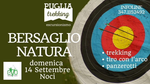 BERSAGLIO NATURA trekking e tiro con l'arco