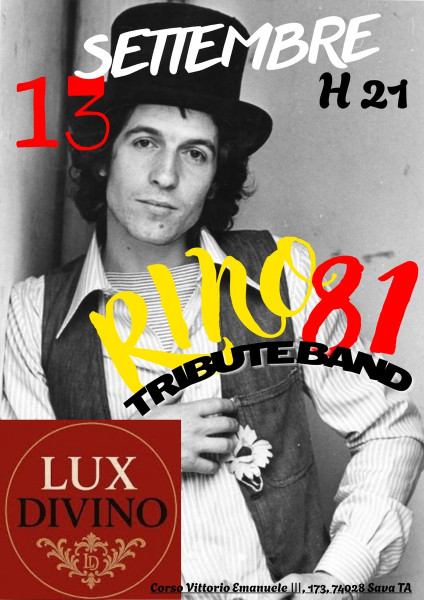 Rino 81 Rino Gaetano tribute band