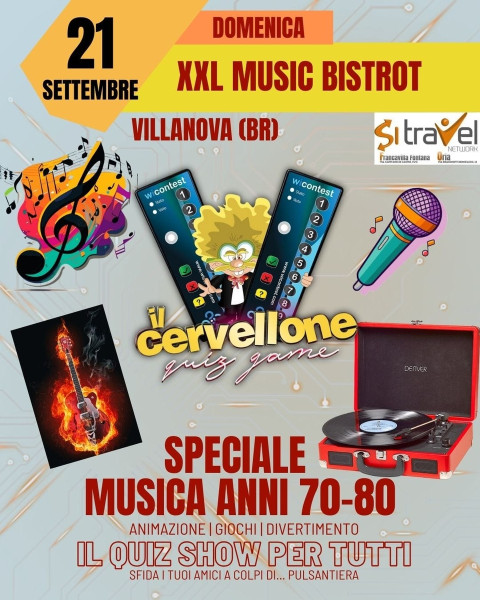 Il Cervellone Quiz Game Speciale Anni 70-80