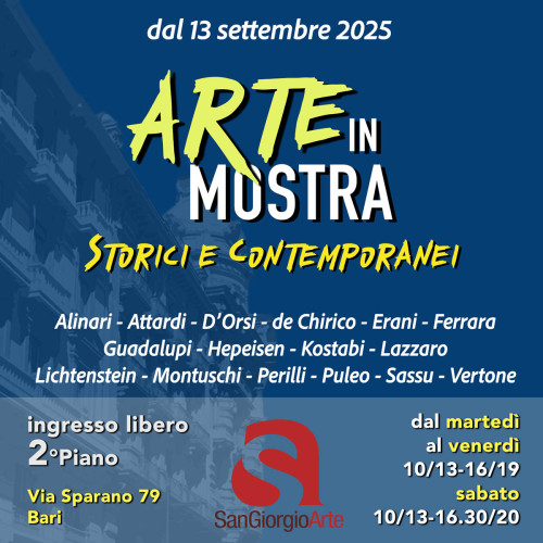 Arte in Mostra - Storici e Contemporanei