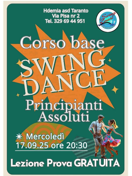 Hdemia LEZIONE PROVA GRATUITA BALLO SWING