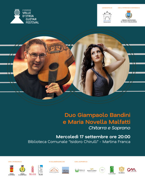 Duo Bandini-Malfatti per il Valle d'Itria Guitar Festival