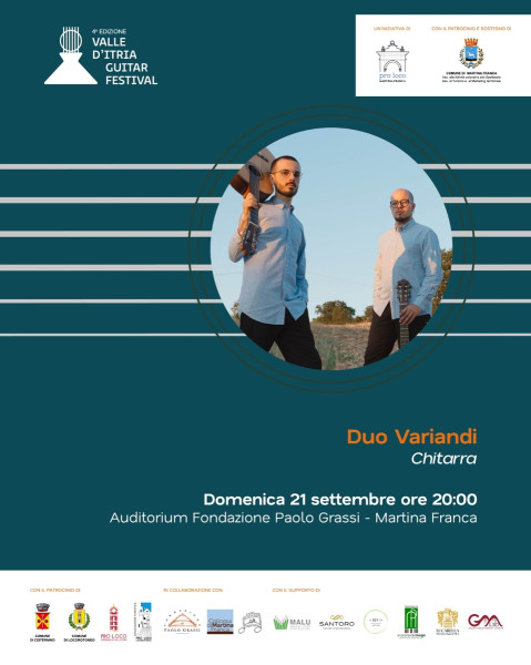 Duo Variandi per il Valle d'Itria Guitar Festival