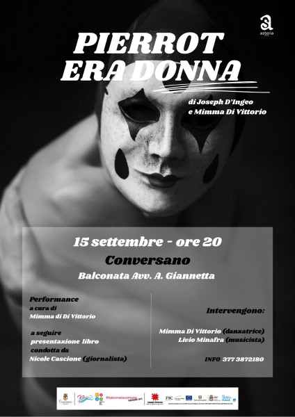 "Pierrot era donna" fa tappa a Conversano