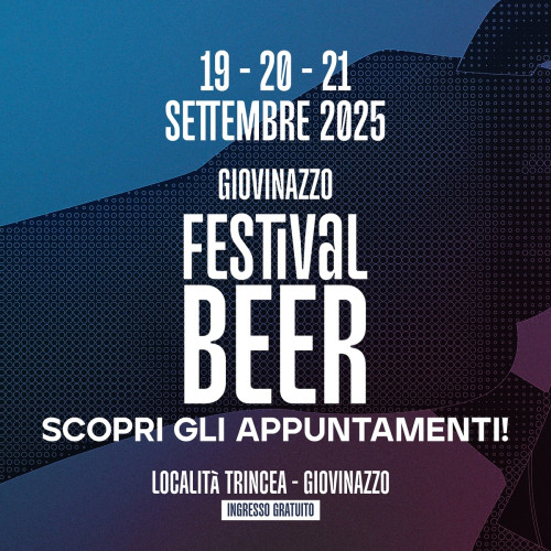 Il Festival Beer approda a Giovinazzo.  Dal 19 al 21 settembre si terrà il festival dedicato al luppolo  nel segno della tipicità pugliese