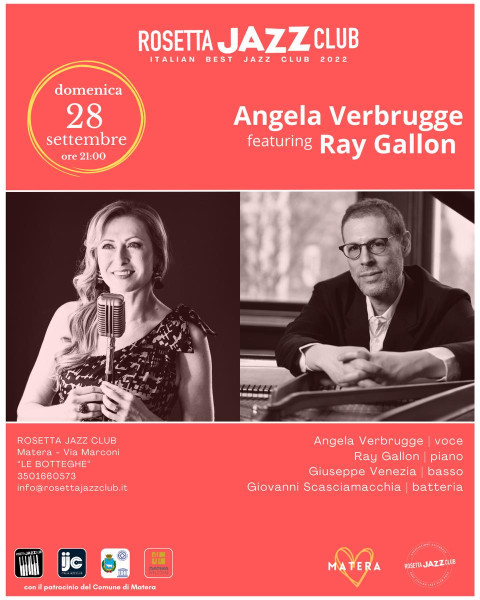 Angela Verbrugge 4tet feat. RAY GALLON