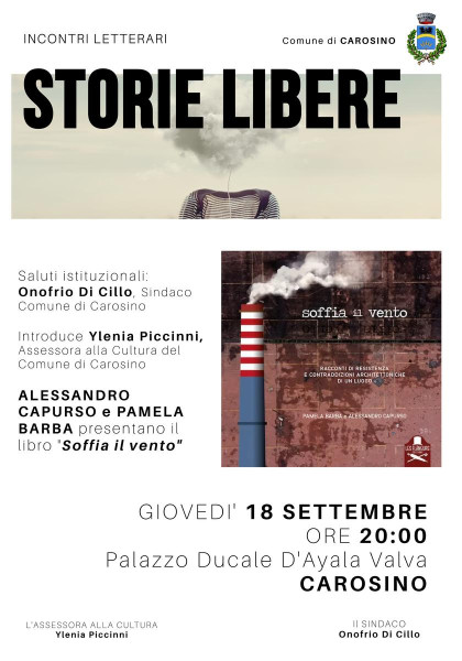 STORIE LIBERE  Incontri Letterari