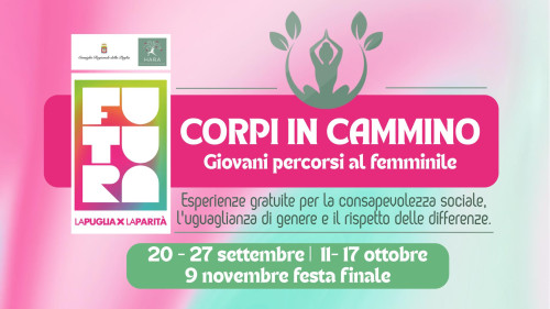 CORPI IN CAMMINO - Esperienze gratuite per la consapevolezza sociale, l’uguaglianza di genere e il rispetto delle differenze.