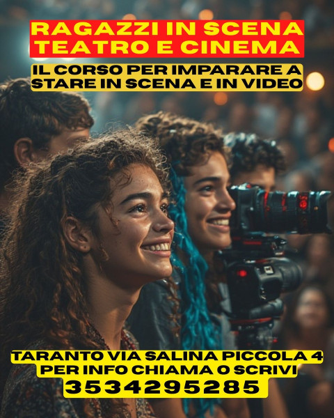 Lezione di prova RAGAZZI IN SCENA