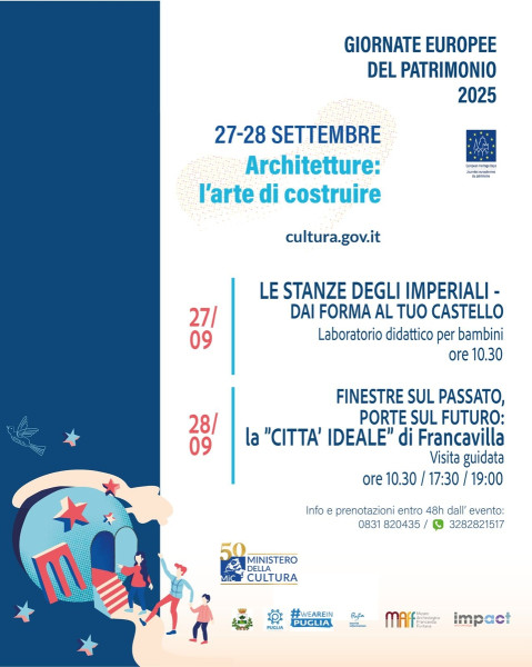 Giornate Europee del Patrimonio al MAFF - Museo Archeologico Francavilla Fontana