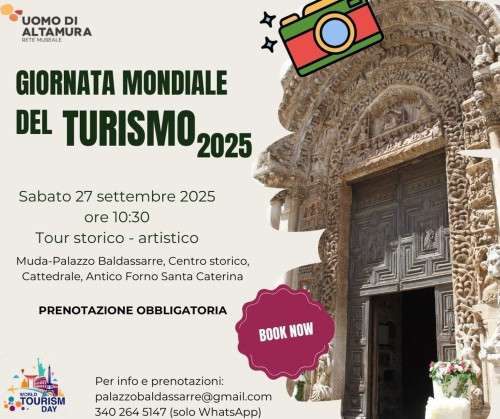 Tour storico-artistico di ALTAMURA (Giornata mondiale del Turismo)