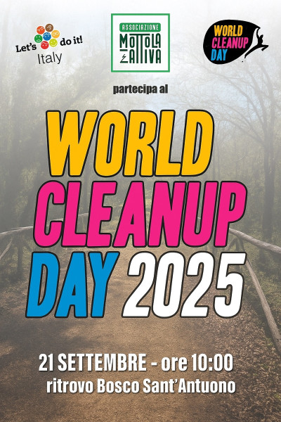 World Cleanup Day presso il Bosco di Sant’Antuono Mottola Ta