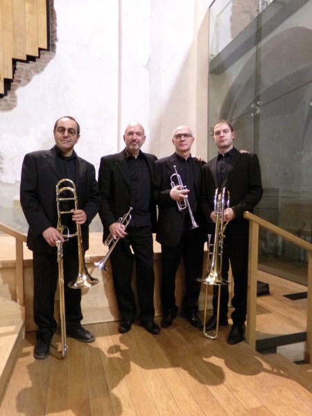 I CanaveisanBrass in concerto al Cuneo Organ Festival