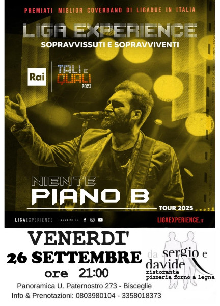 LIGABUE Live tribute con i Sopravvissuti e Sopravviventi