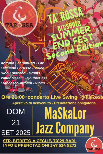 Maskalor al Summer end fest