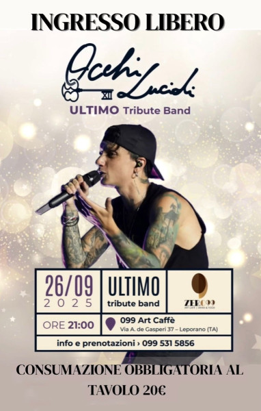 OCCHI LUCIDI ULTIMO TRIBUTE BAND