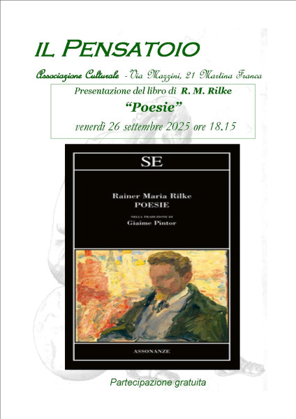 Presentazione del libro "Poesie" di R. M. Rilke