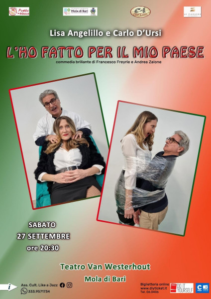 L'ho fatto per il mio paese - commedia brillante