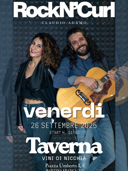 Rock’NCurl, musica live in Vineria