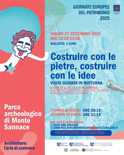 Giornate Europee del Patrimonio - Costruire con le pietre, costruire con le idee