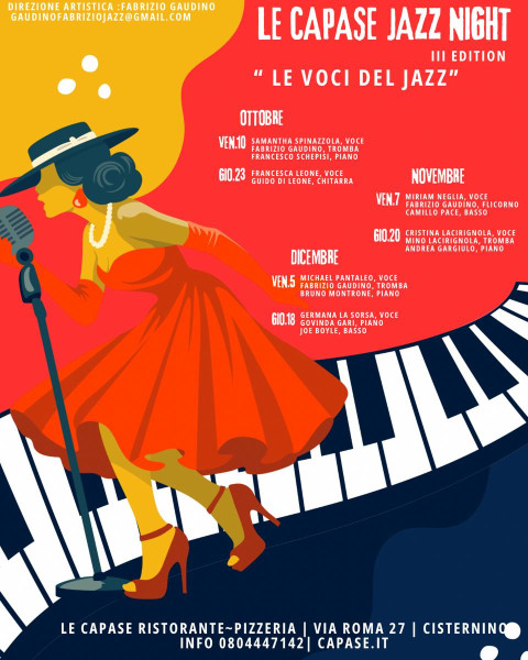 Le Capase Jazz Night  Le Voci del Jazz