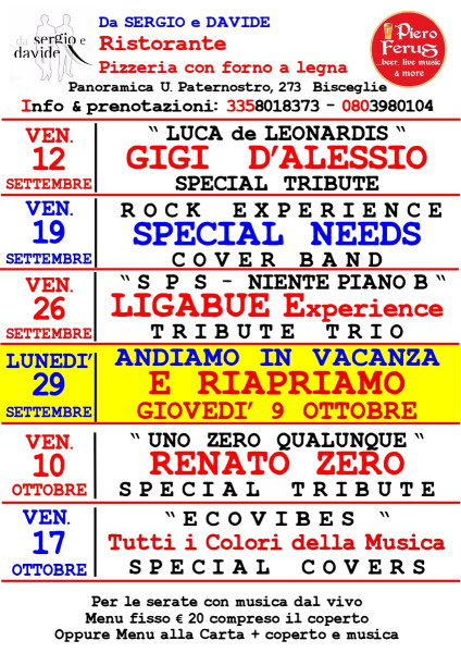 VENERDI' Live Music