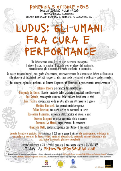 Ludus: gli umani fra cura e performance