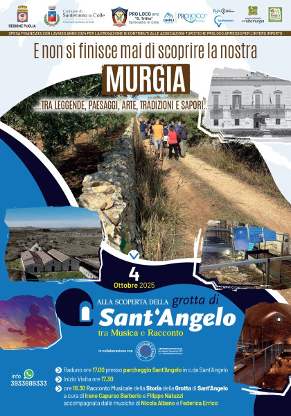 Alla scoperta della Grotta di Sant’Angelo tra Musica e Racconto