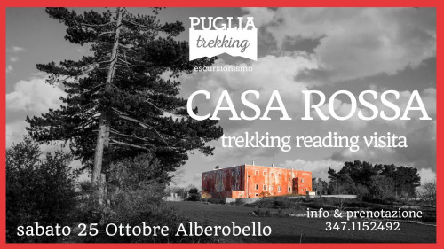 CASA ROSSA trekking, reading e visita al cantiere