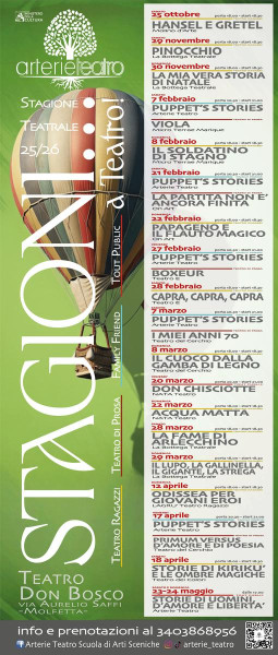 HANSEL E GRETEL a STAGIONI...a Teatro!