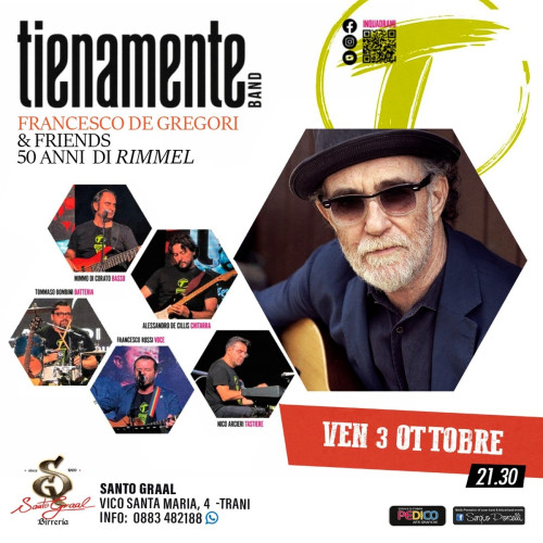 Tienamente - Francesco De Gregori & friends 50 anni di Rimmel live a Trani