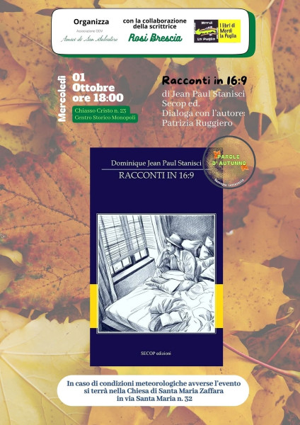 Racconti in 16:9  - presentazione del libro