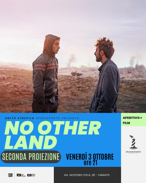 UNITÀ CINEFILA presenta NO OTHER LAND - Proiezione Film + Aperitivo