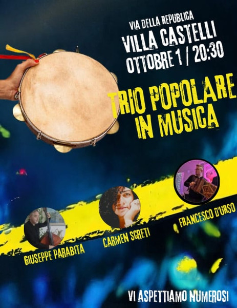 Trio Popolare live concert