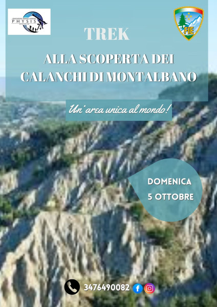 TREK: Alla scoperta dei Calanchi di Montalbano (Mt)