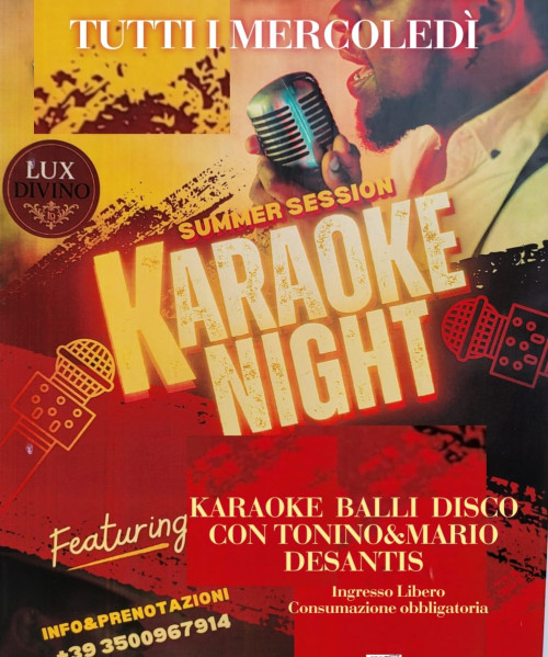 Karaoke e Balli