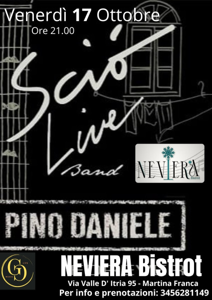 Sciò Live Band Pino Daniele Forever live concert