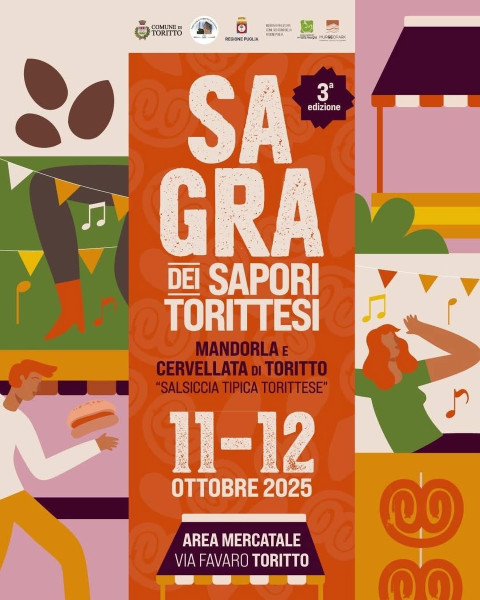 Sagra dei sapori torittesi: mandorla e cervellata di Toritto