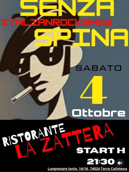 Senzaspina Italian rock show