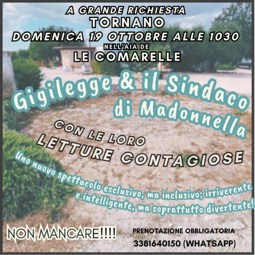 Letture contagiose - Gigilegge & il Sindaco di Madonnella
