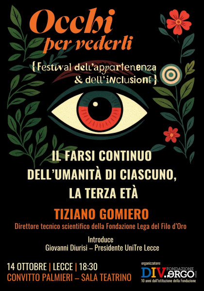 Il farsi continuo dell’umanità di ciascuno. La terza età