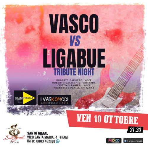 VASCO vs LIGABUE tribute night a Trani