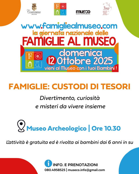 Giornata Nazionale delle Famiglie al Museo