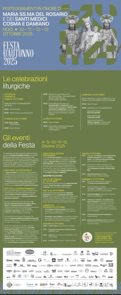 Festa d’autunno in onore di Maria SS del Rosario e dei Santi Medici Cosma e Damiano