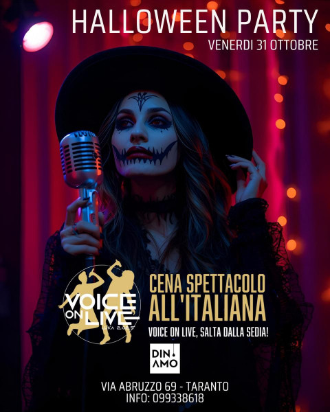 Halloween Party - Voice On Live con Luka