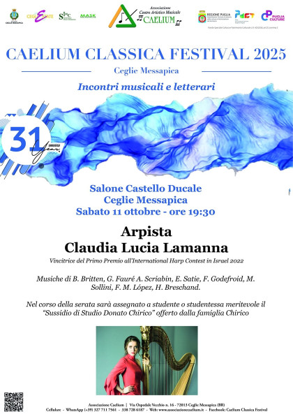 Arpista Claudia Lucia Lamanna