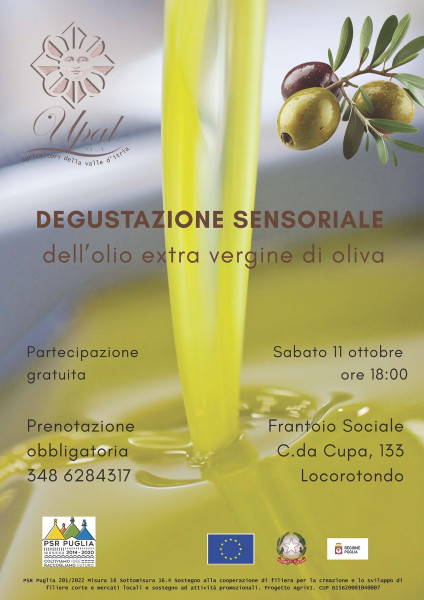 Degustazione sensoriale dell’olio extra vergine di oliva