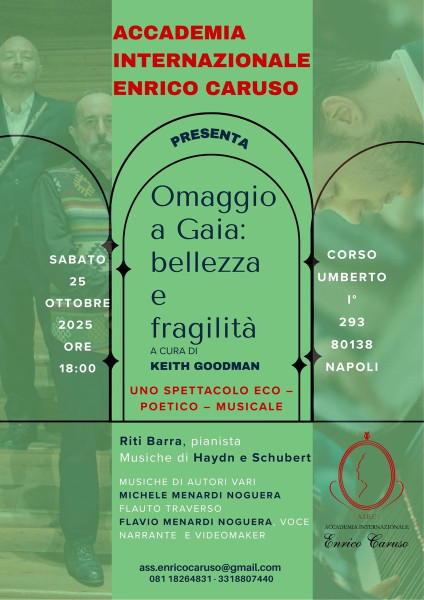 Omaggio a Gaia, bellezza e fragilità
