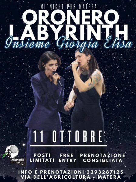 Oronero feat Labyrinth - insieme Giorgia Elisa